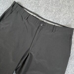 Ben Hogan Men's Charcoal Gray Golf Shorts Size 40 Polyester‎ Stretch Performance